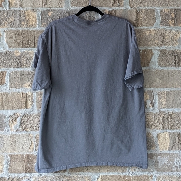 Sublime Sun Long Beach Short Sleeve T-Shirt Size XL Gray Sun Face - Picture 4 of 5